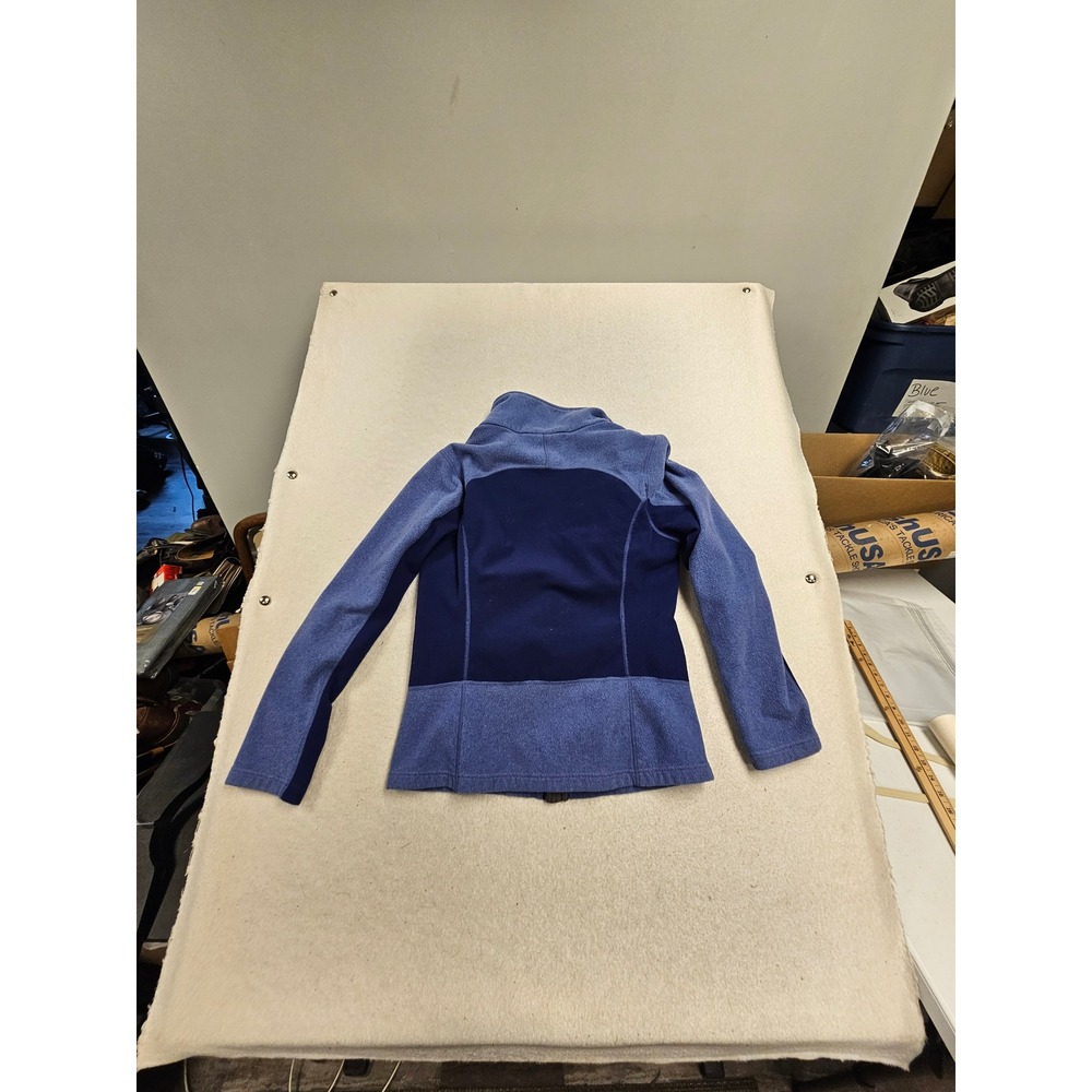 Patagonia Womens Better Sweater Full Zip Fleece‎ Jacket Blue Two Tone Medium - Picture 7 of 8